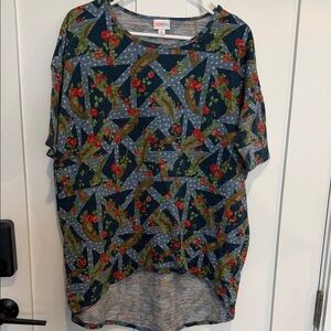 LuLaRoe Floral Patterned Women's Top